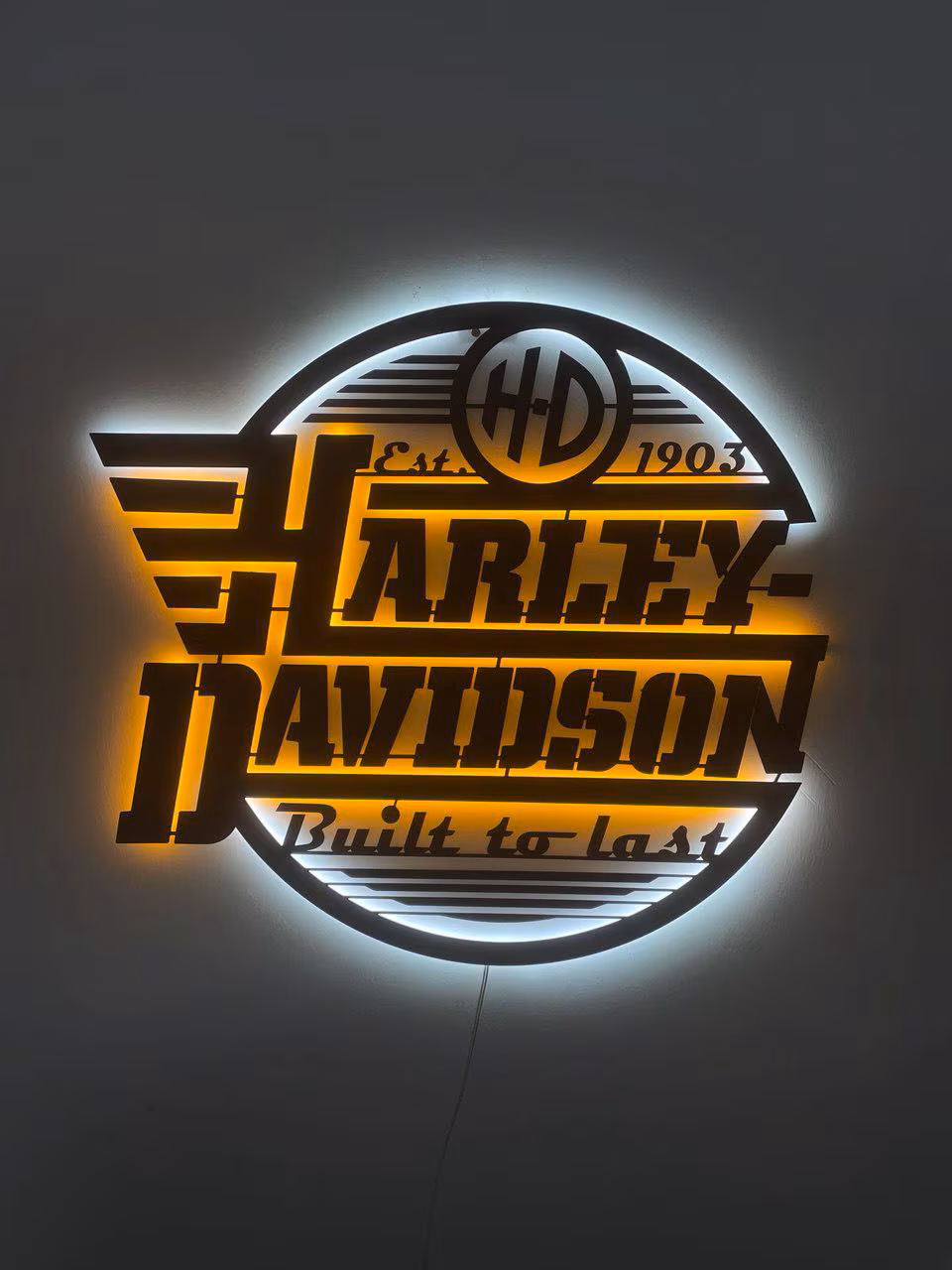 Special Design Harley Davidson Led Wall Sign very special harley davidson metal Led wall sign. 100% durable metal,Harley Gifts