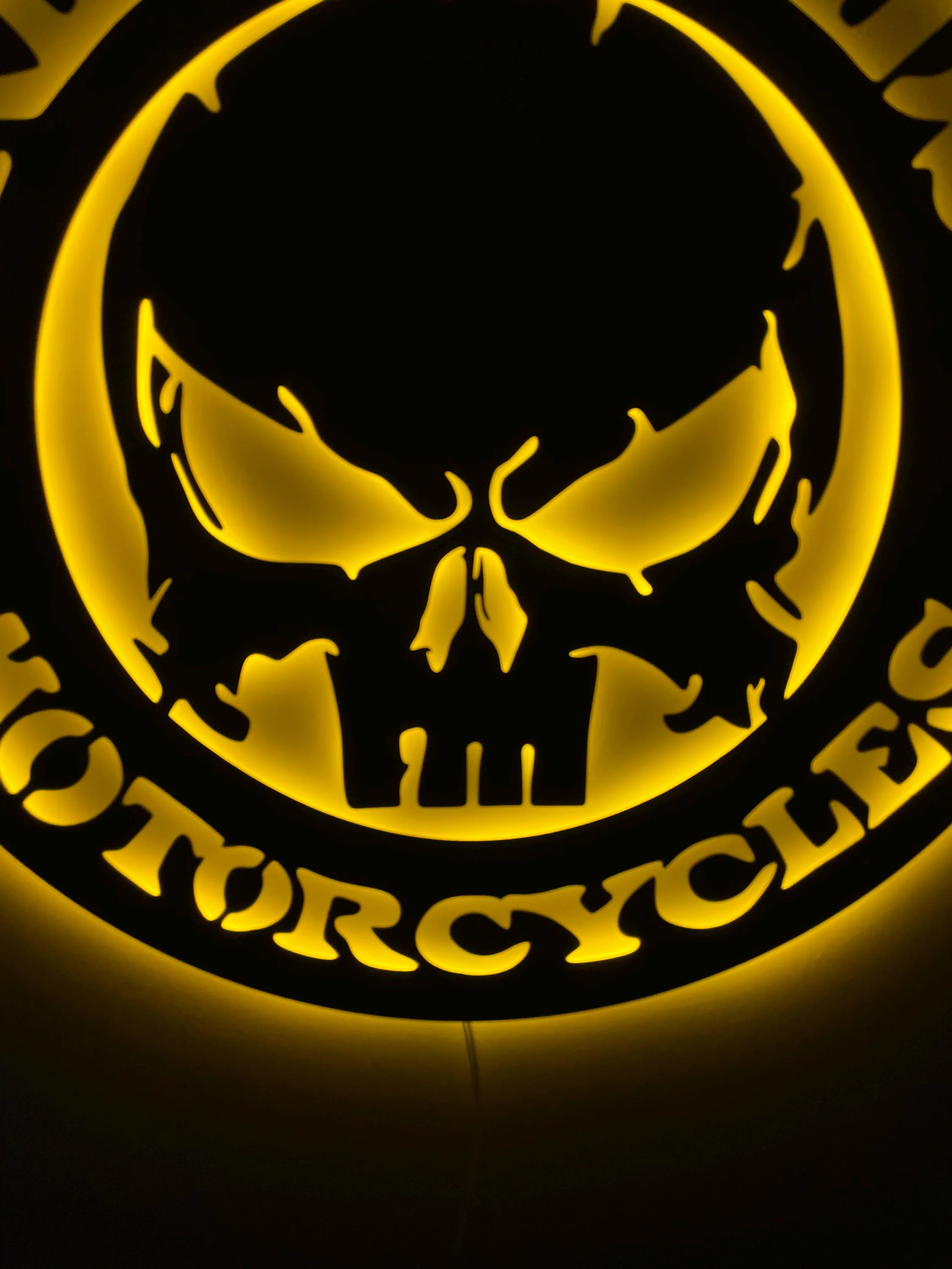 Harley Davidson LED Light Sign, Motorcycle Wall Art, Harley Wall Decor, Custom Harley Light, Biker Wall Sign, Harley  Gift for Enthusiasts