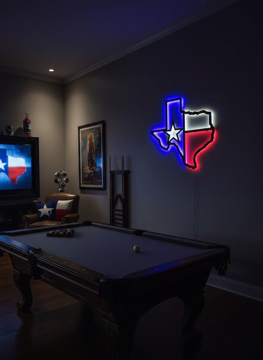 Texas State Bobcats Wall Decor - NCAA Team Logo Art - College Fan Gift
