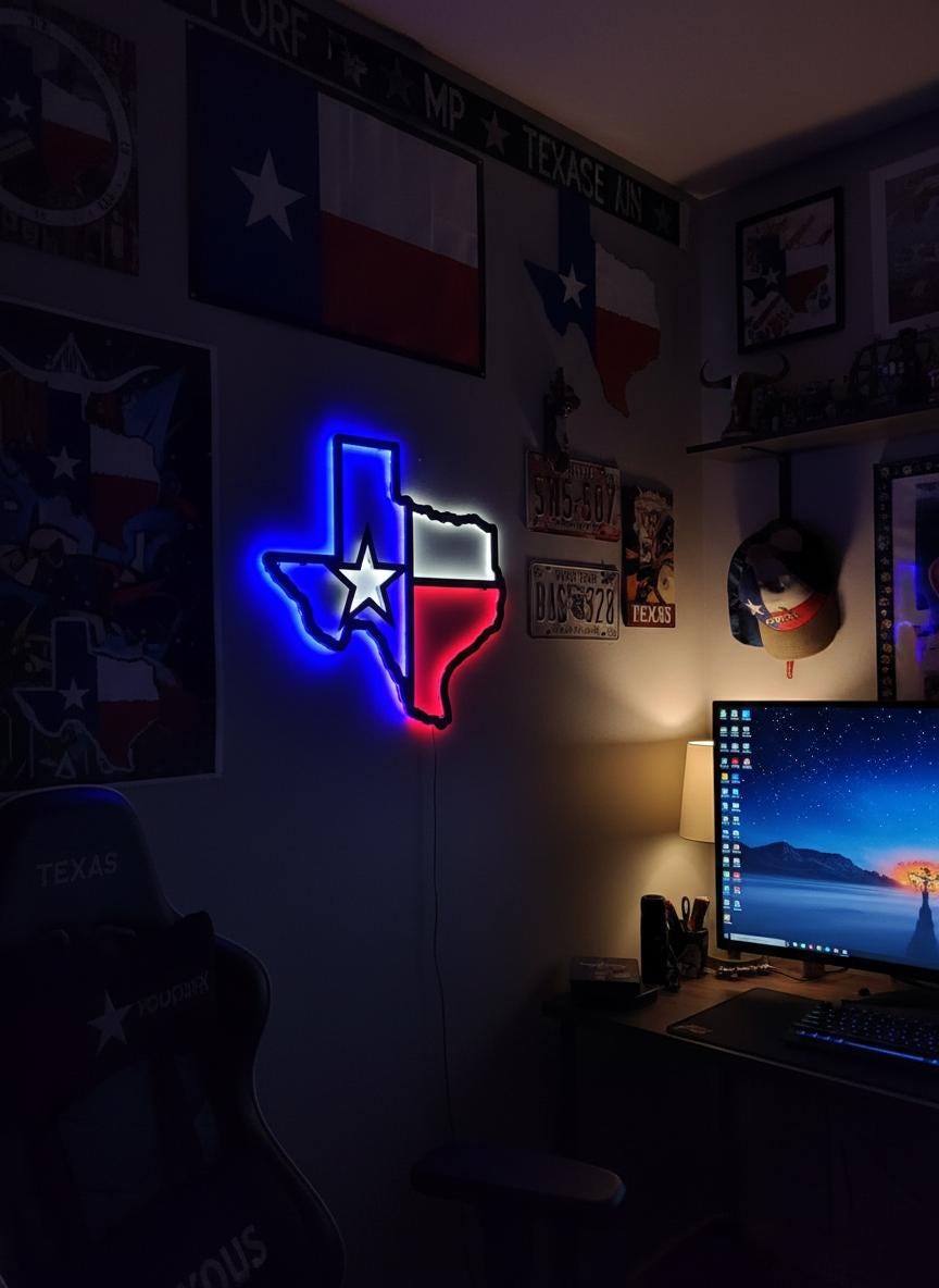 Texas State Bobcats Wall Decor - NCAA Team Logo Art - College Fan Gift