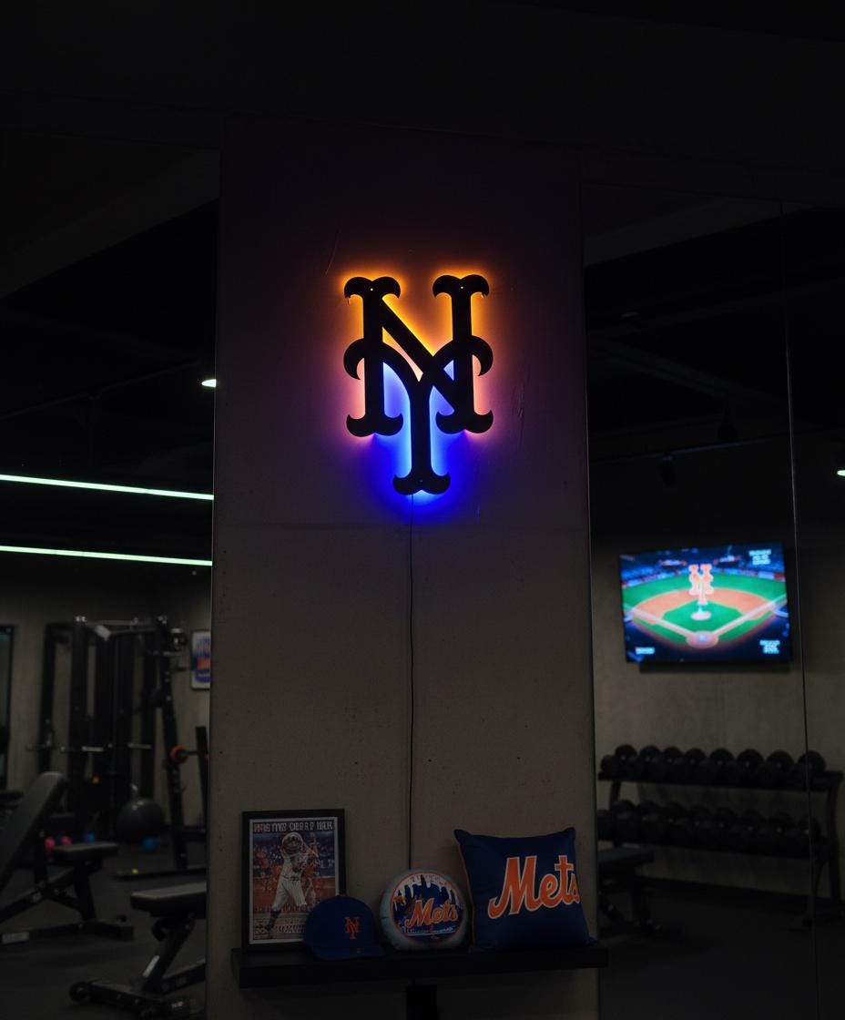 New York Yankees Wall Art - Baseball Team Decor - Game Room Sign