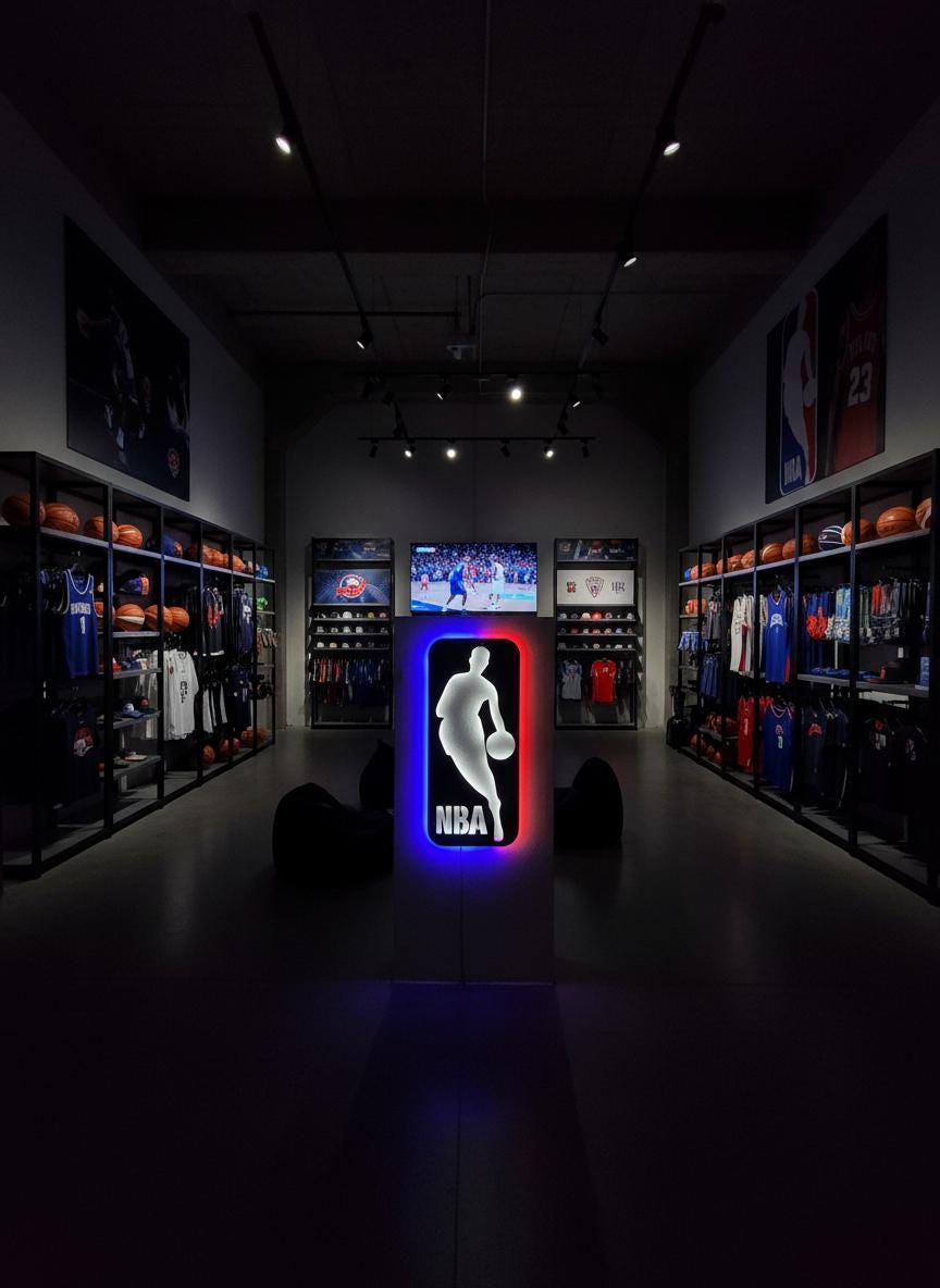 NBA Wall Art - Basketball Team Logo Light Up Decor Game Room Man Cave Gift