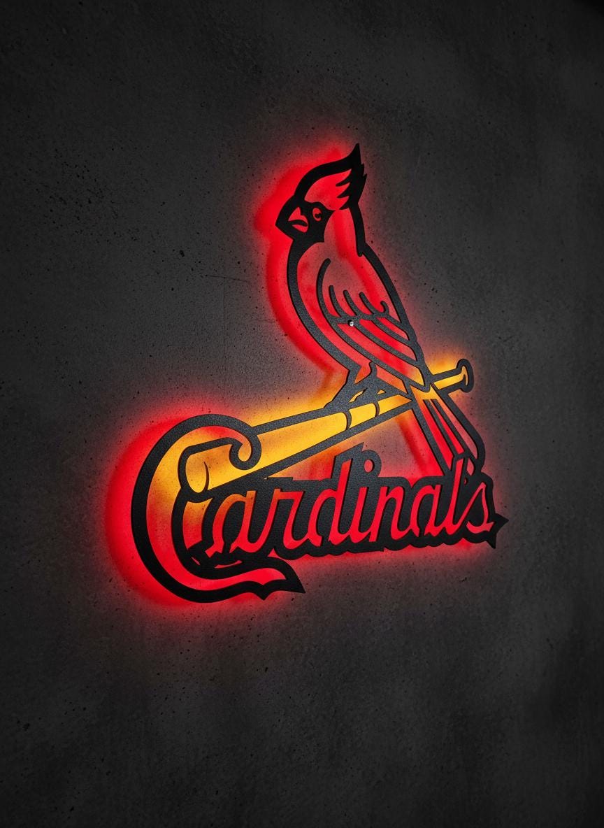 Arizona Cardinals Wall Art - Official Team Logo NFL Football Decor Gift