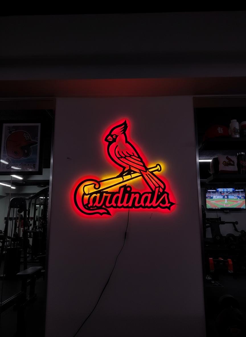 Arizona Cardinals Wall Art - Official Team Logo NFL Football Decor Gift