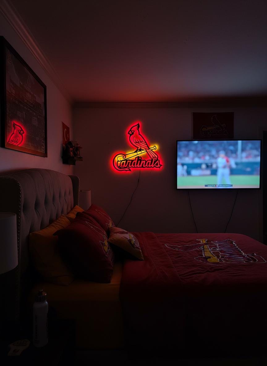 Arizona Cardinals Wall Art - Official Team Logo NFL Football Decor Gift